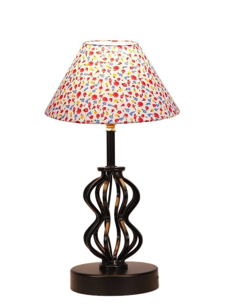 Table Lamp - Floral Iggly Wiggly Table Lamp