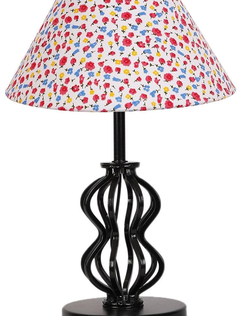 Table Lamp - Floral Iggly Wiggly Table Lamp