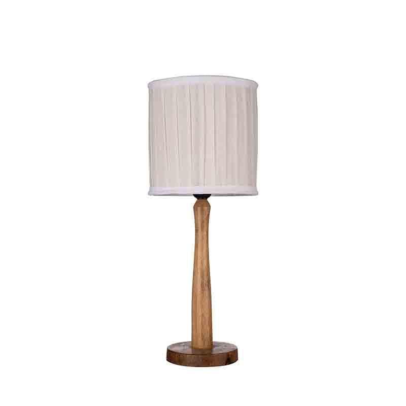 Table Lamp - Fluted Table Lamp - White