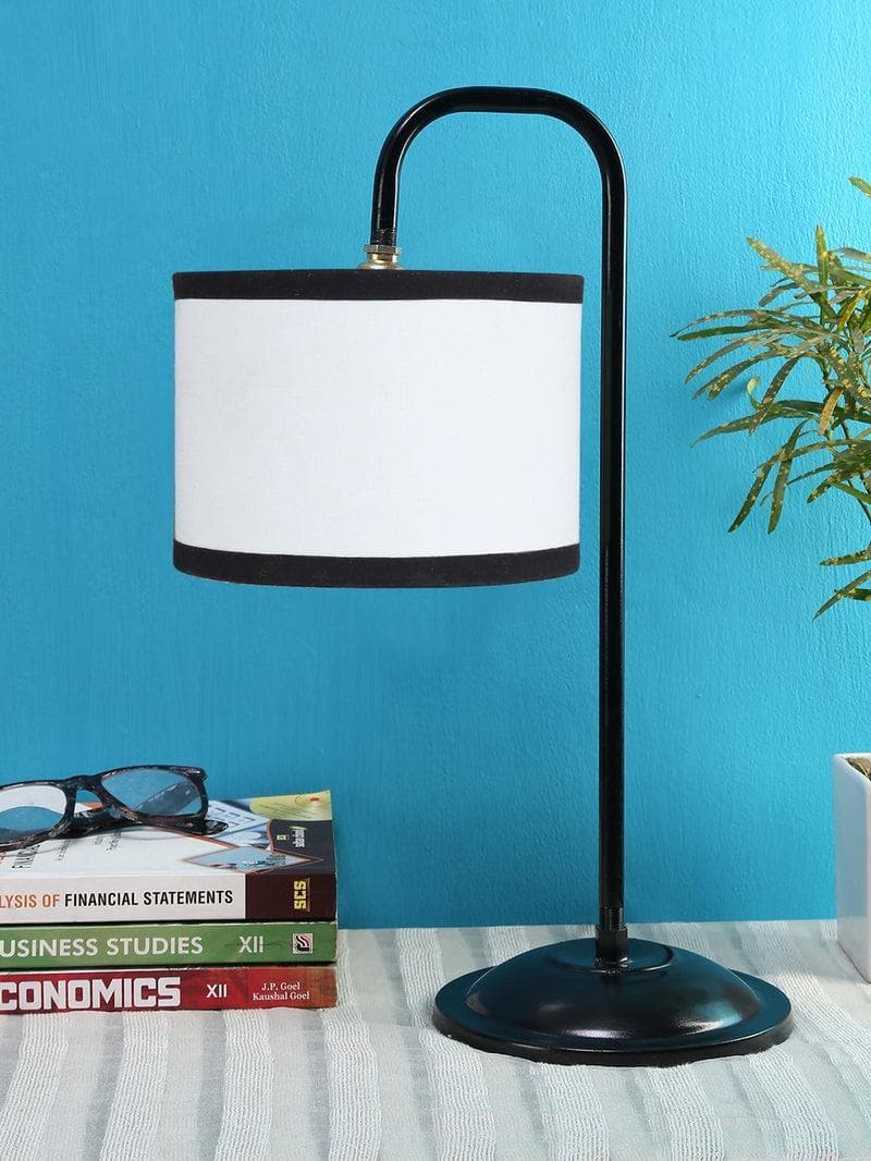 Buy Flynn Arch Table Lamp- Black & White Table Lamp from Vaaree