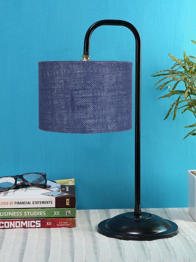 Buy Flynn Arch Table Lamp- Blue Table Lamp from Vaaree