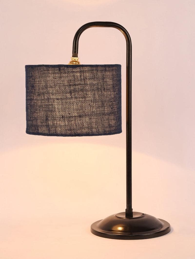 Buy Flynn Arch Table Lamp- Blue Table Lamp from Vaaree