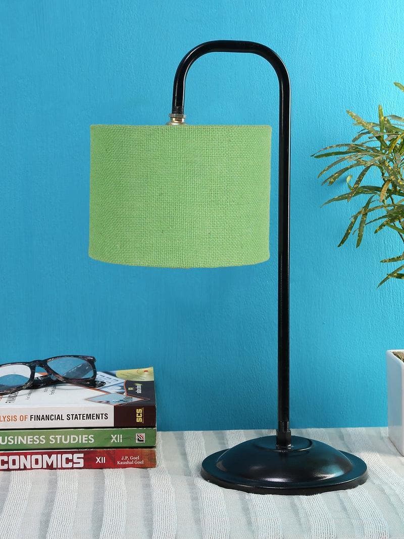 Buy Flynn Arch Table Lamp- Green Table Lamp from Vaaree