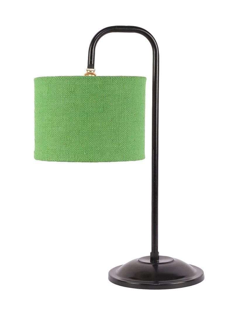 Buy Flynn Arch Table Lamp- Green Table Lamp from Vaaree