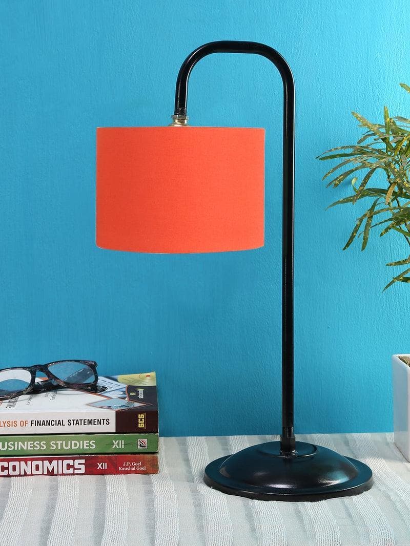 Buy Flynn Arch Table Lamp- Orange Table Lamp from Vaaree