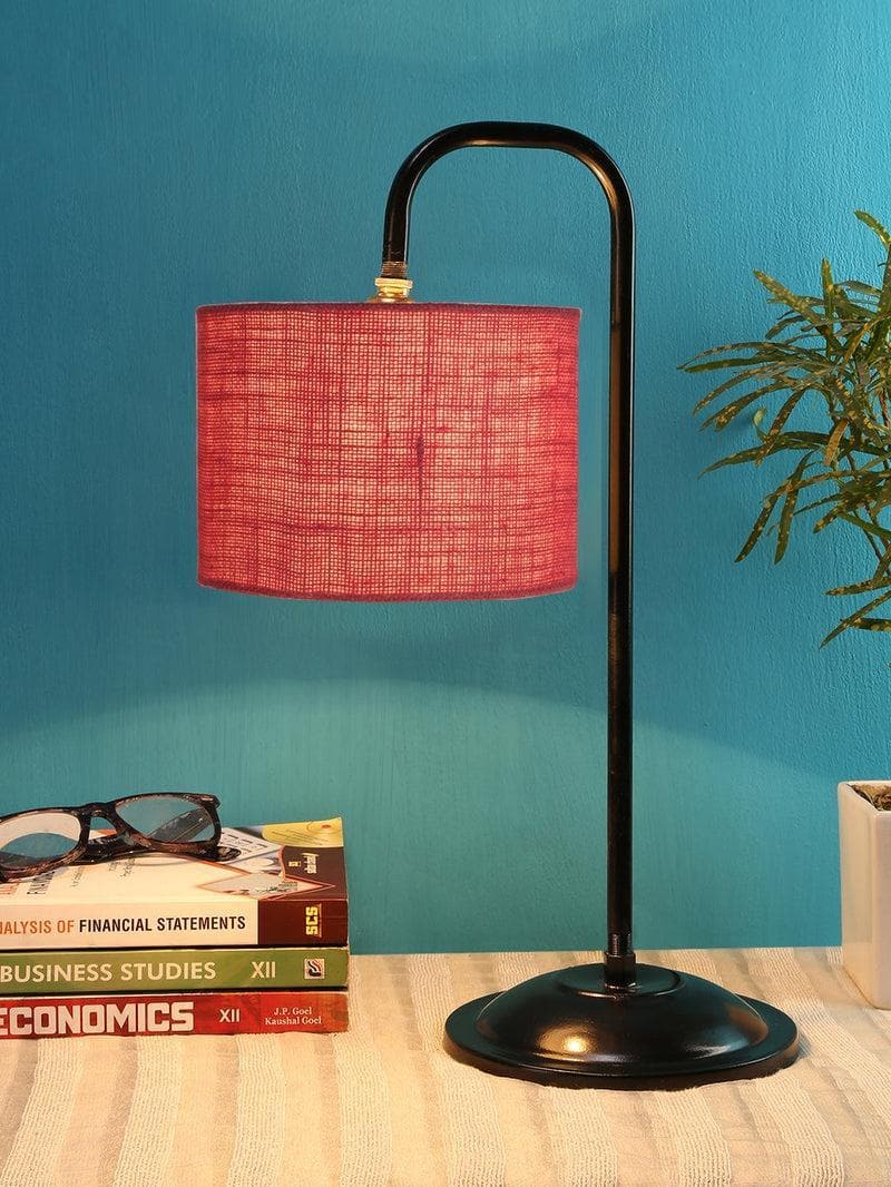 Buy Flynn Arch Table Lamp- Pink Table Lamp from Vaaree