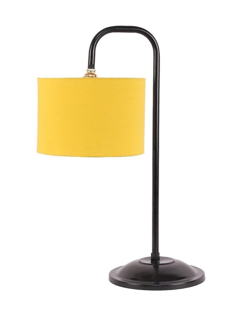 Buy Flynn Arch Table Lamp- Yellow Table Lamp from Vaaree