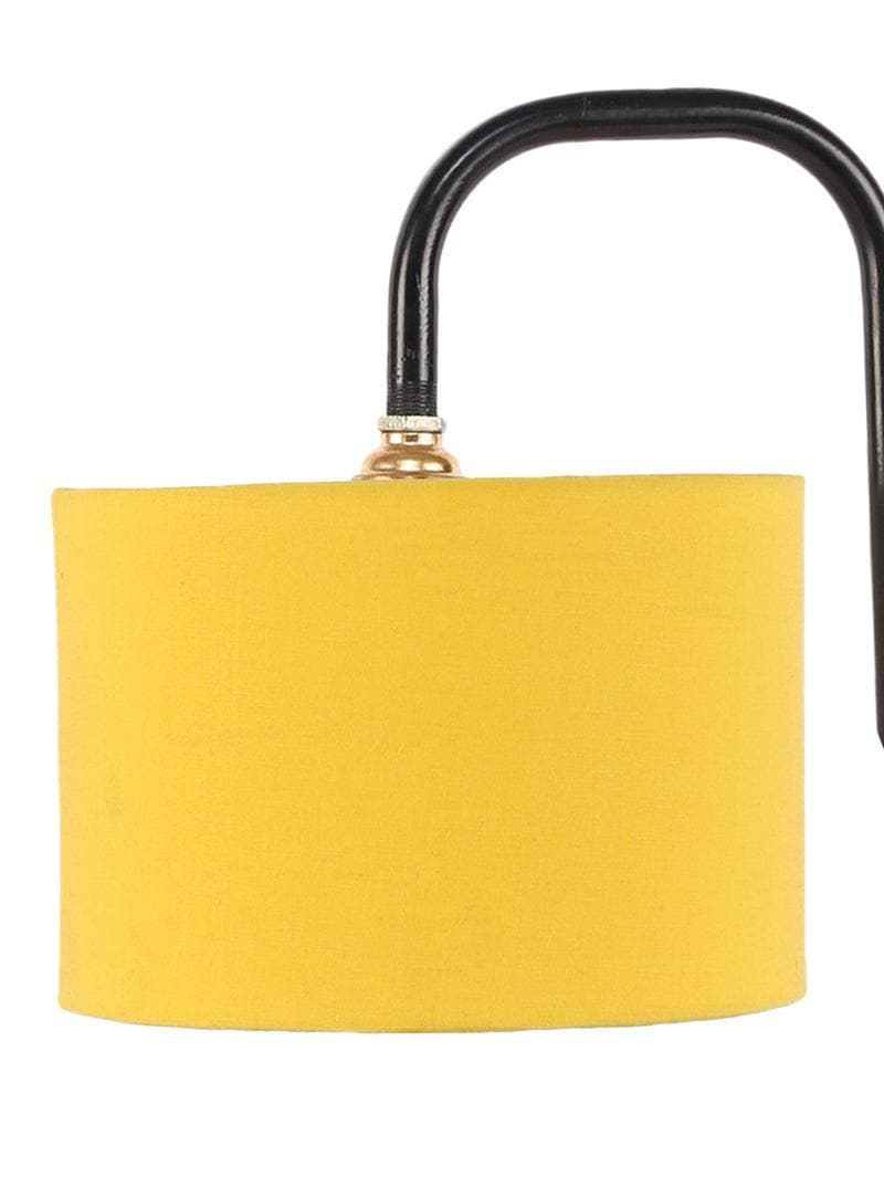 Buy Flynn Arch Table Lamp- Yellow Table Lamp from Vaaree