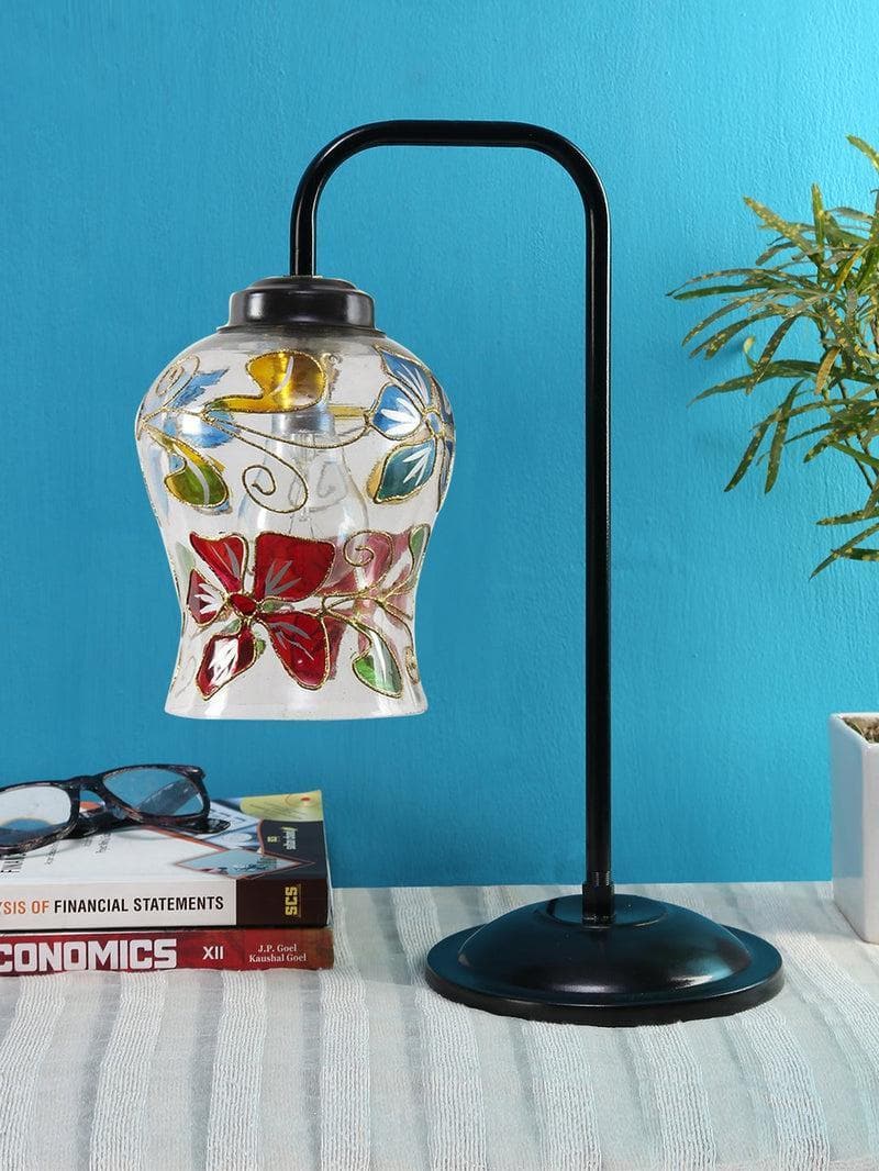 Buy Glass Mosaic Arch Table Lamp Table Lamp from Vaaree