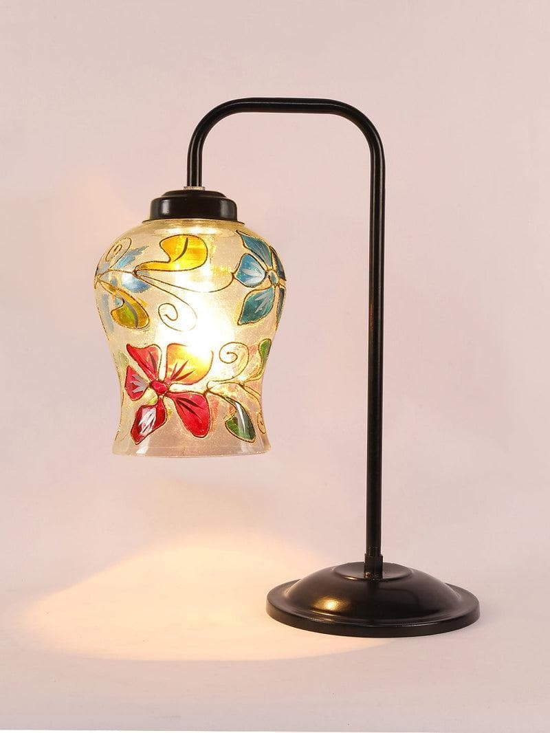 Buy Glass Mosaic Arch Table Lamp Table Lamp from Vaaree