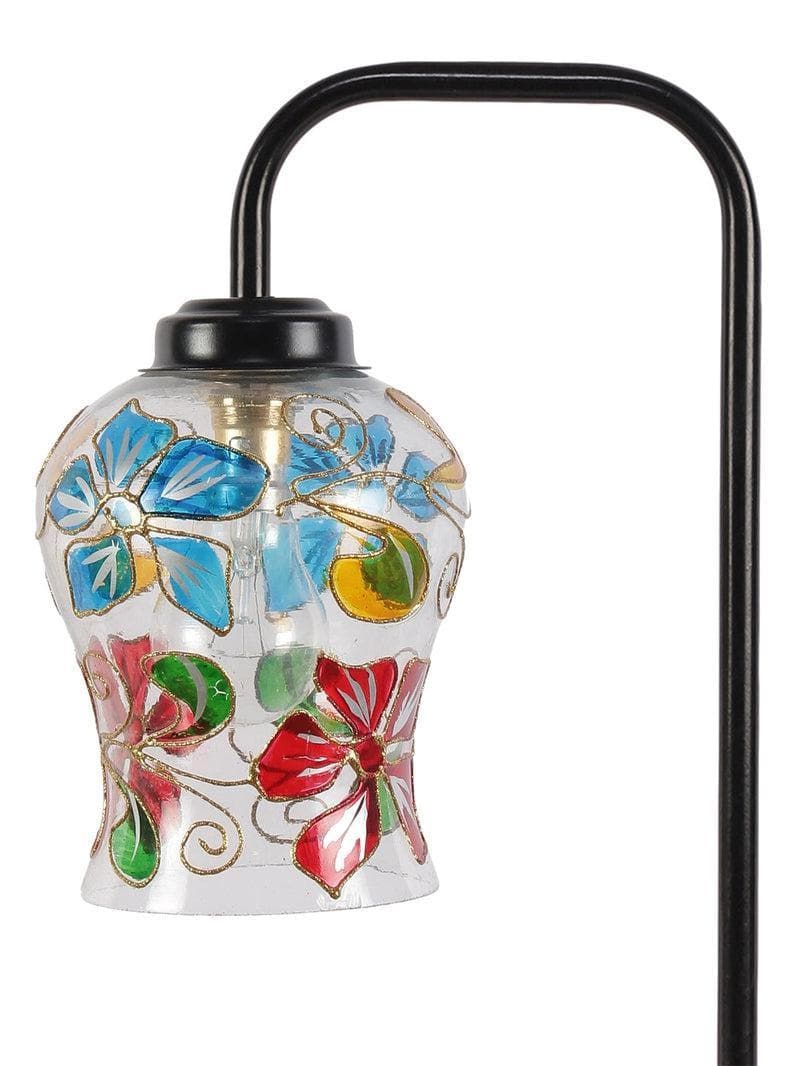 Buy Glass Mosaic Arch Table Lamp Table Lamp from Vaaree