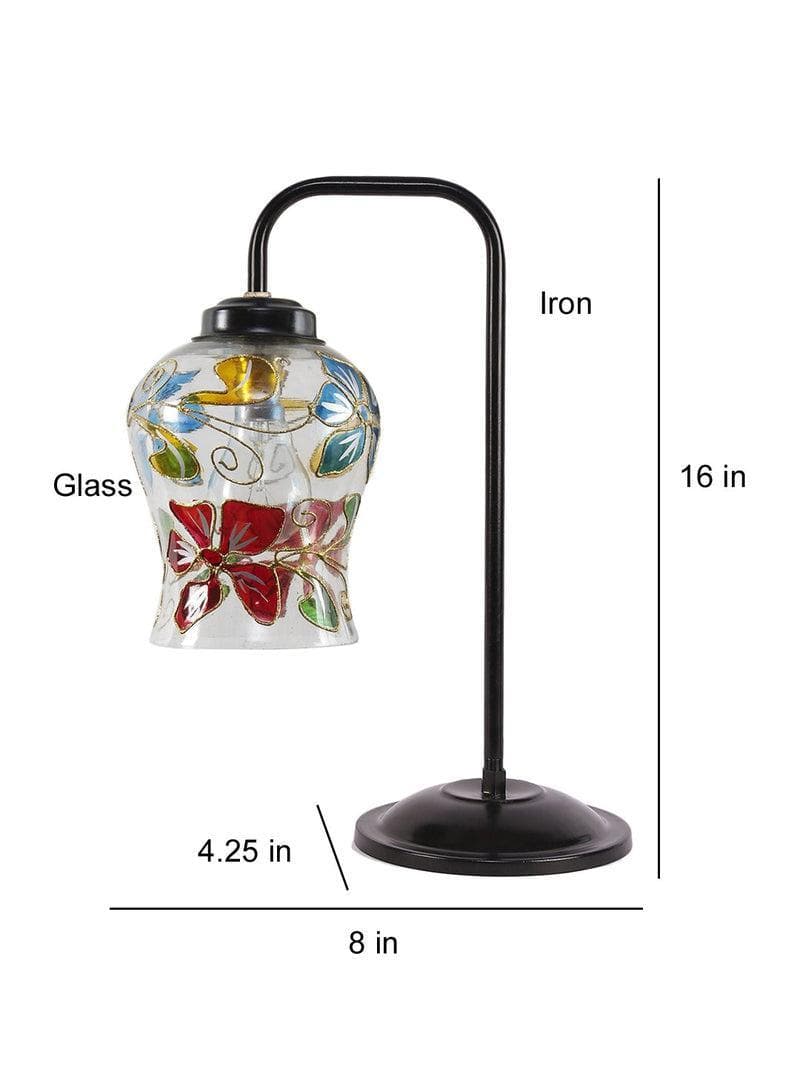 Buy Glass Mosaic Arch Table Lamp Table Lamp from Vaaree