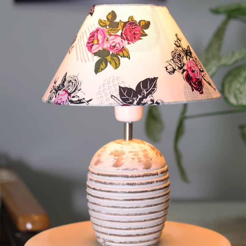 Buy Gracie Bell White Table Lamp Table Lamp from Vaaree