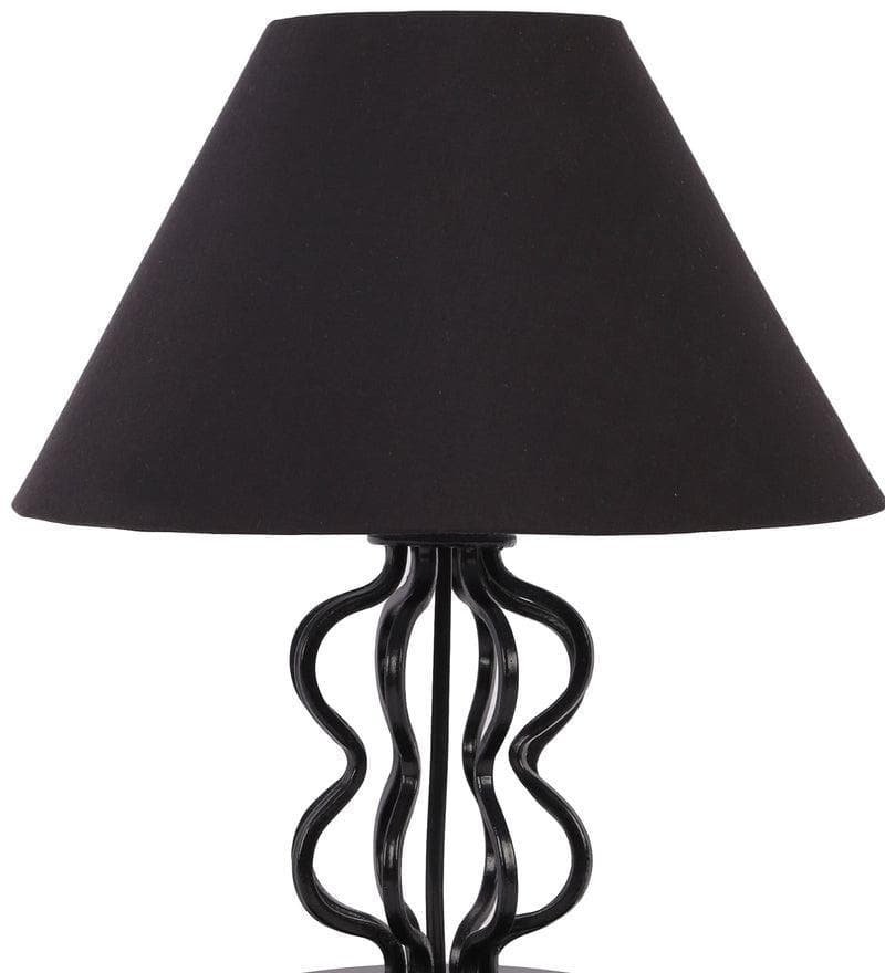 Buy Iggly Wiggly Table Lamp- Black Table Lamp from Vaaree