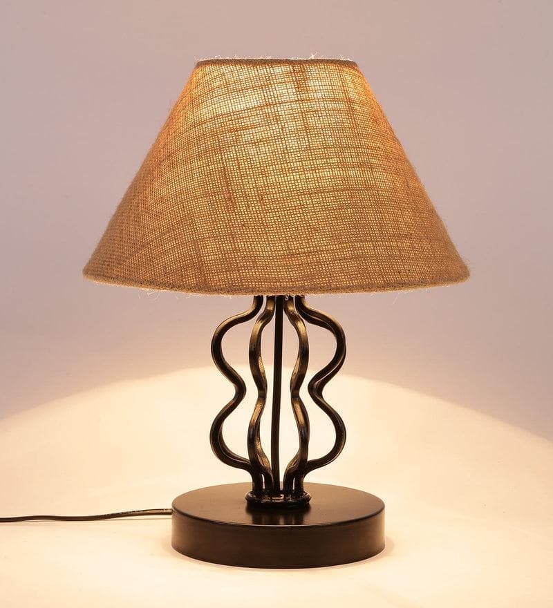 Table Lamp - Iggly Wiggly Table Lamp- Dark Beige