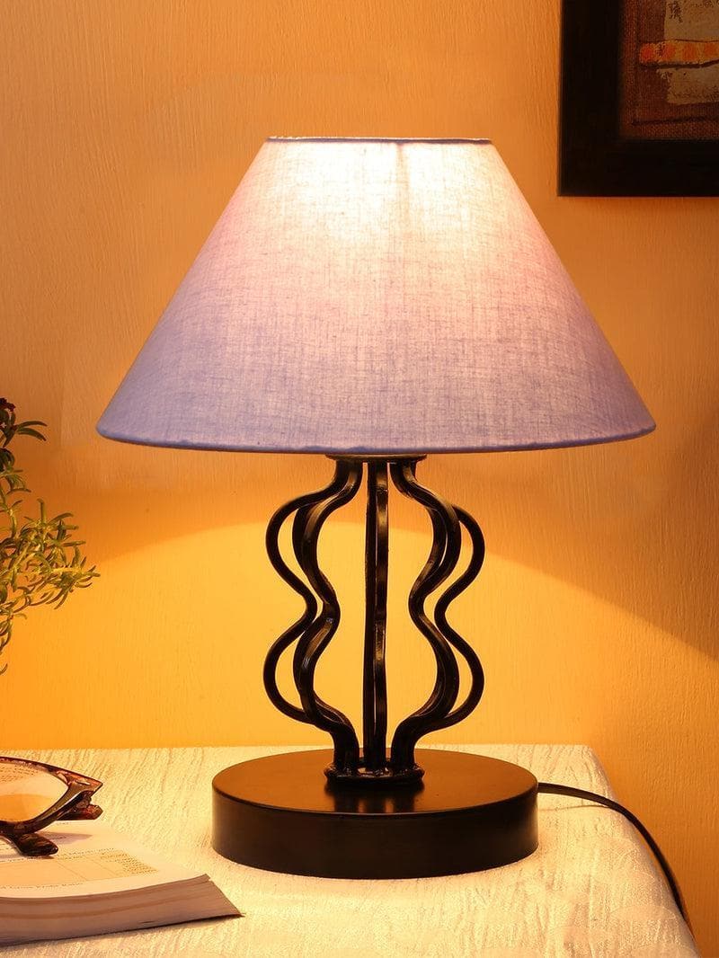 Buy Iggly Wiggly Table Lamp - Grey Table Lamp from Vaaree