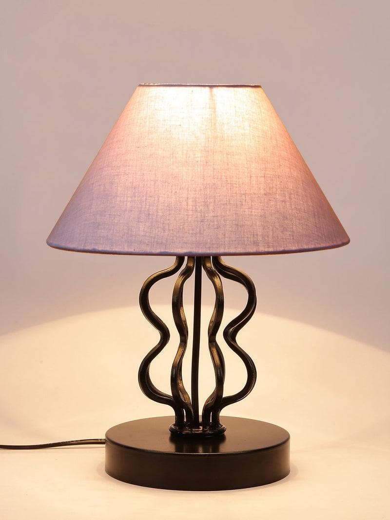 Buy Iggly Wiggly Table Lamp - Grey Table Lamp from Vaaree