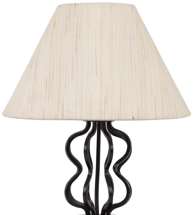 Buy Iggly Wiggly Table Lamp- Off White Table Lamp from Vaaree