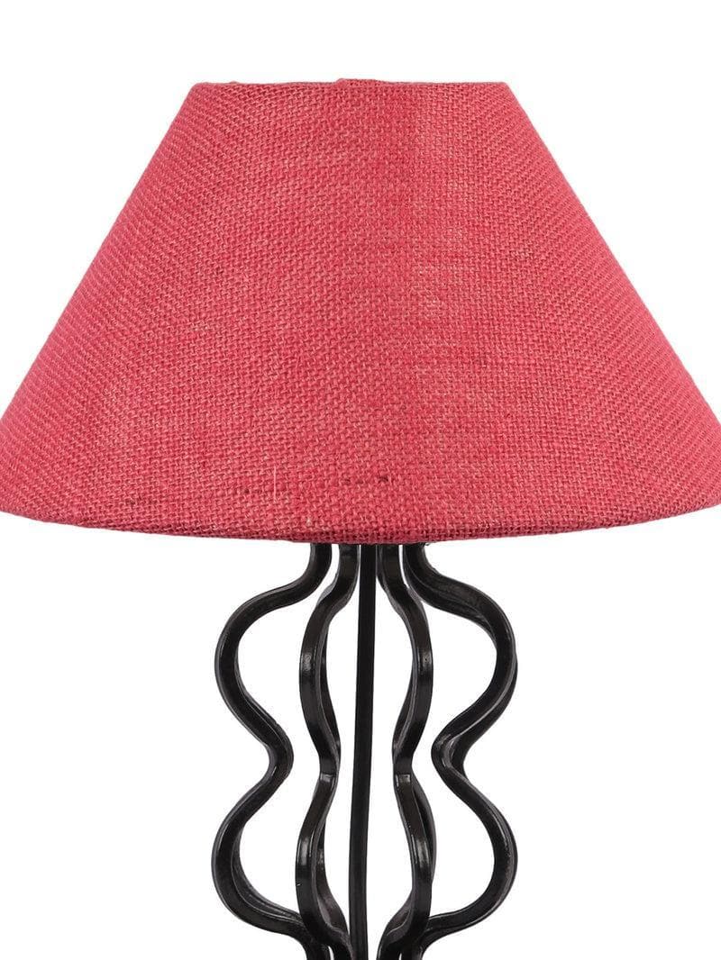 Buy Iggly Wiggly Table Lamp- Pink Table Lamp from Vaaree