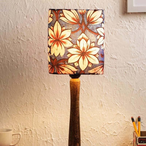 Table Lamp - Indigo Blossoms Table Lamp