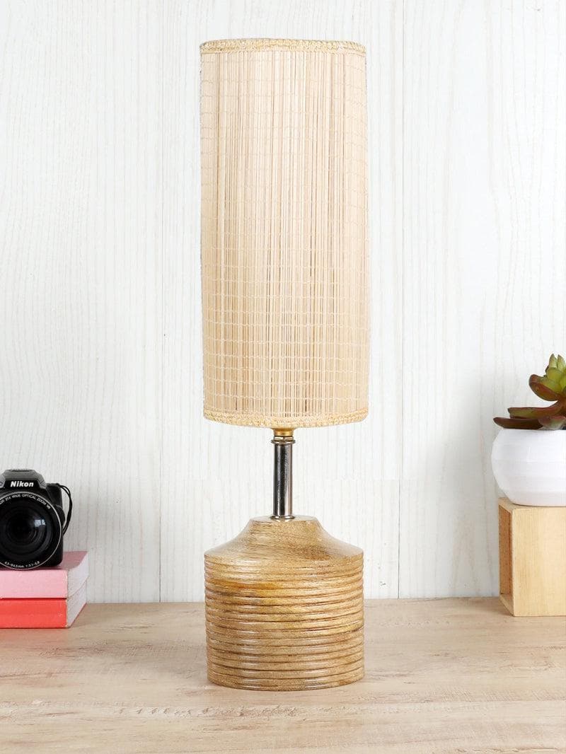 Table Lamp - Majestic Solid Table Lamp - Beige