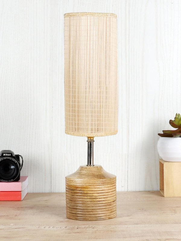 Buy Majestic Solid Table Lamp - Beige Table Lamp from Vaaree