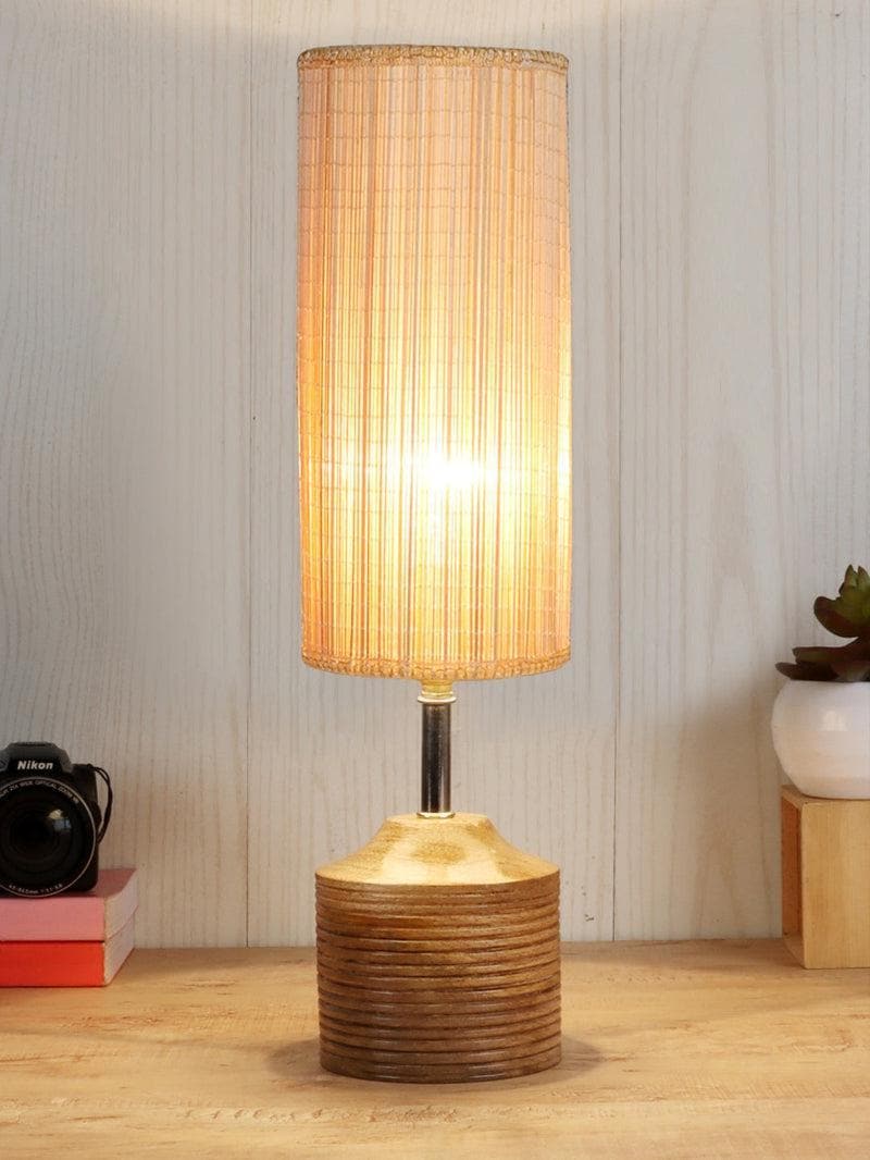 Table Lamp - Majestic Solid Table Lamp - Beige