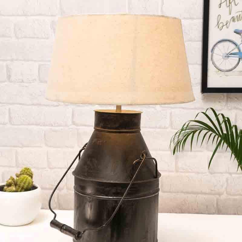 Buy Milkman Table Lamp - Ivory Table Lamp from Vaaree