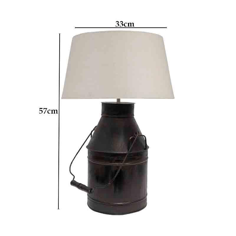 Buy Milkman Table Lamp - Ivory Table Lamp from Vaaree