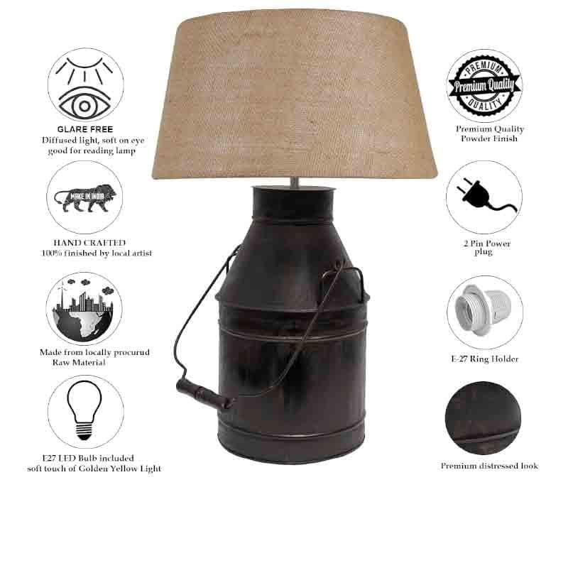 Table Lamp - Milkman Table Lamp - Jute