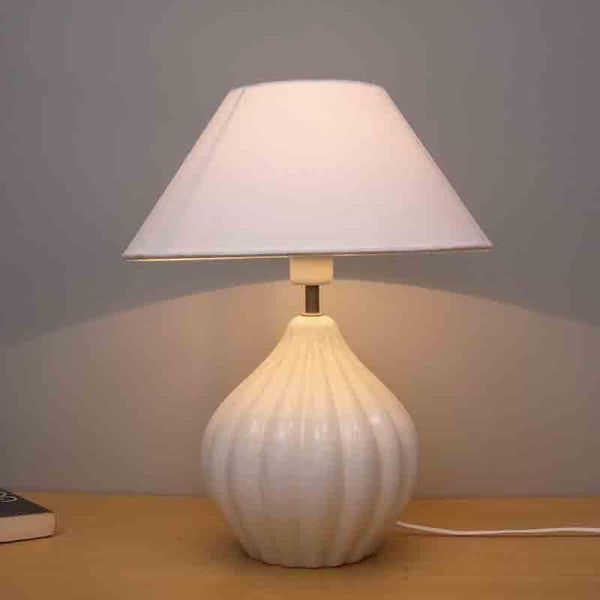 Table Lamp - Modak Table Lamp - White