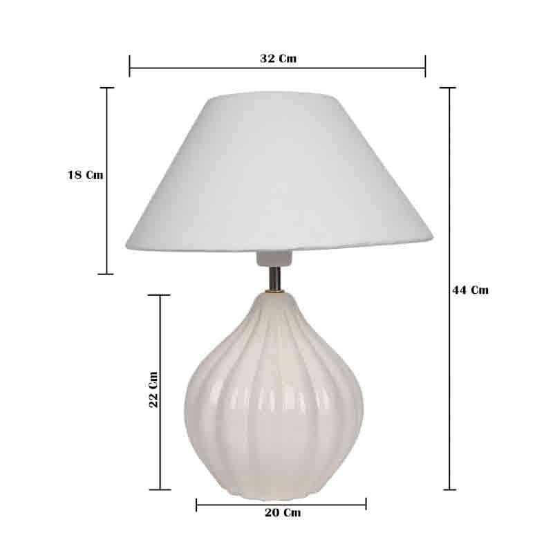 Table Lamp - Modak Table Lamp - White