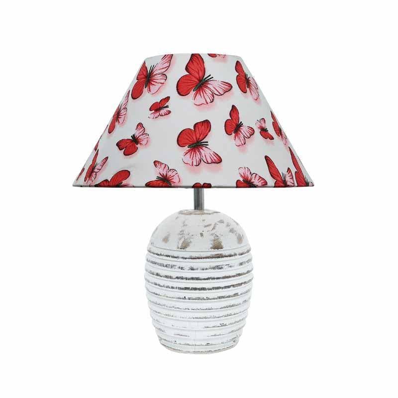 Table Lamp - Monarch Relm White Table Lamp