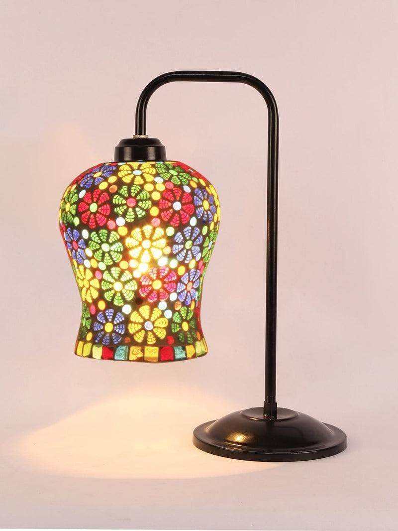 Table Lamp - Multicolor Mosaic Arch Table Lamp