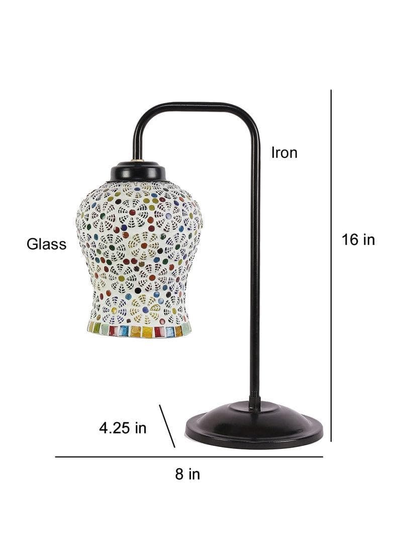 Table Lamp - Multicolor Mosaic Arch Table Lamp