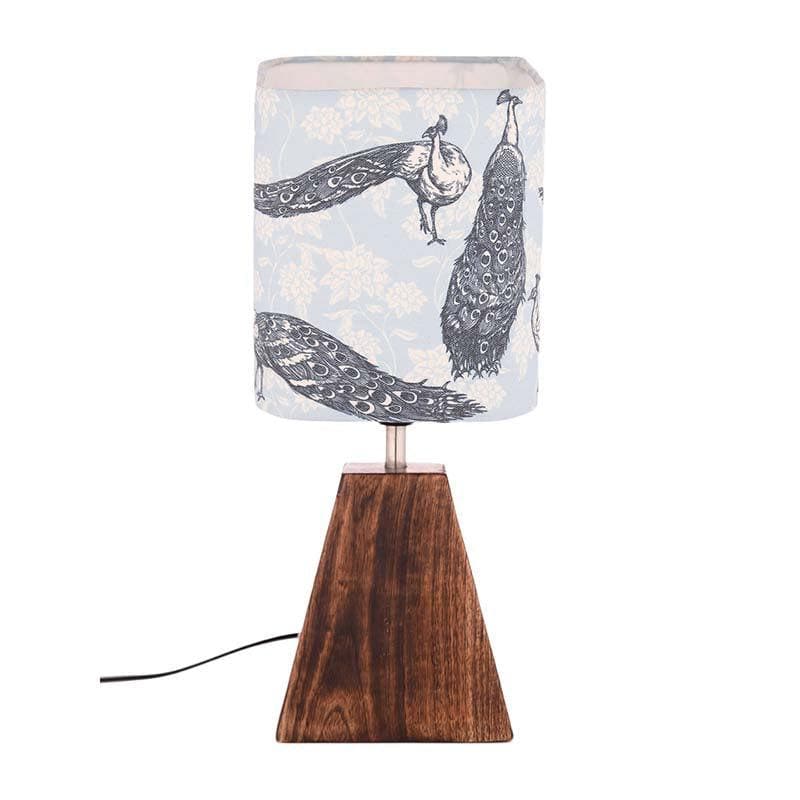 Buy Pretty Peacocks Table Lamp Table Lamp from Vaaree