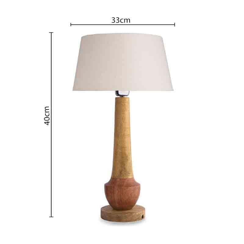 Buy Romania Table Lamp - White Table Lamp from Vaaree