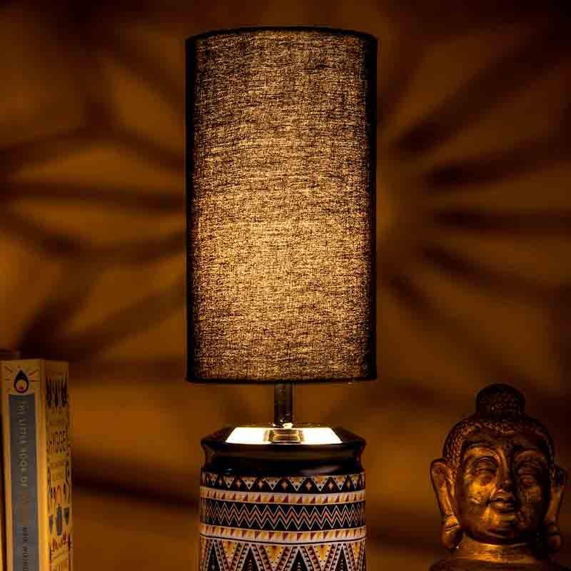 Buy Solid Aztec Table Lamp Table Lamp from Vaaree