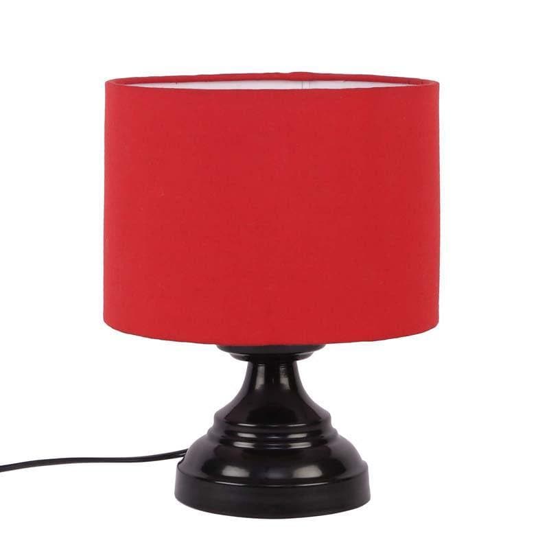 Buy Solid Flickers Table Lamp - Red Table Lamp from Vaaree