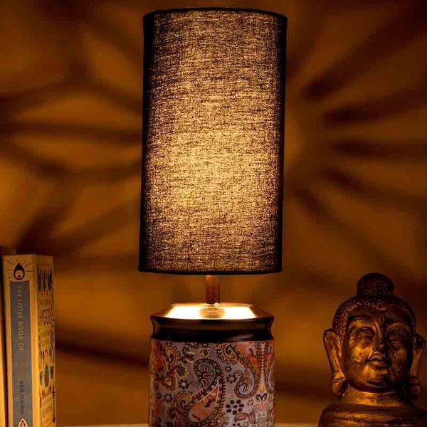 Table Lamp - Solid Paisleys Table Lamp