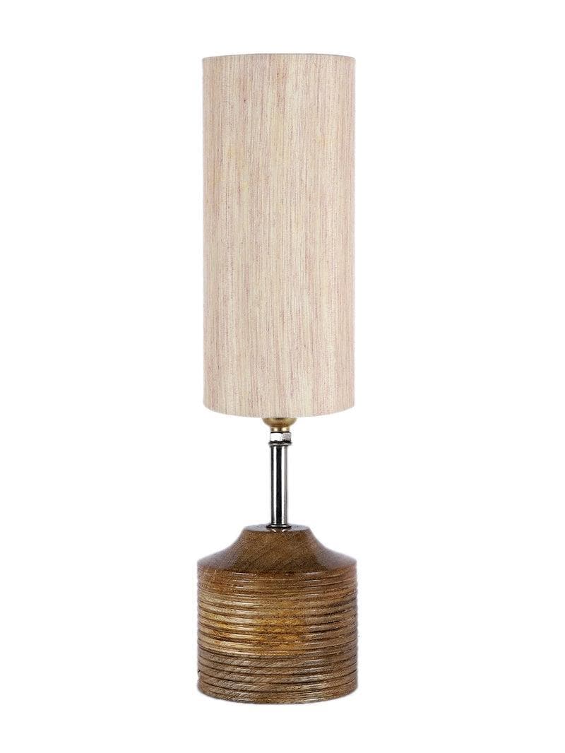 Buy Solids Galore Table Lamp - Beige Table Lamp from Vaaree