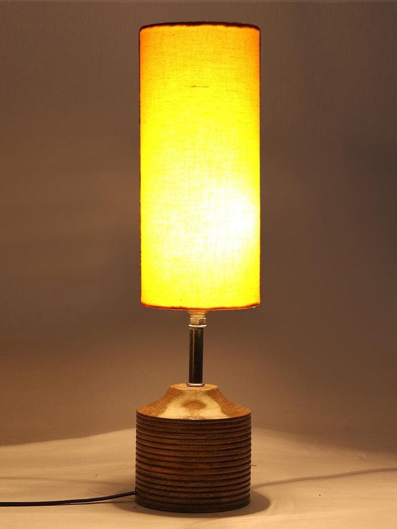 Buy Solids Galore Table Lamp - Yellow Table Lamp from Vaaree