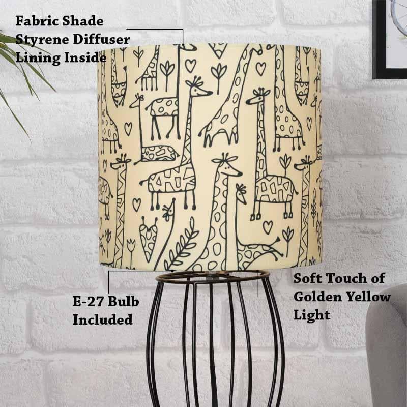 Buy Tall Tales Black Table Lamp Table Lamp from Vaaree