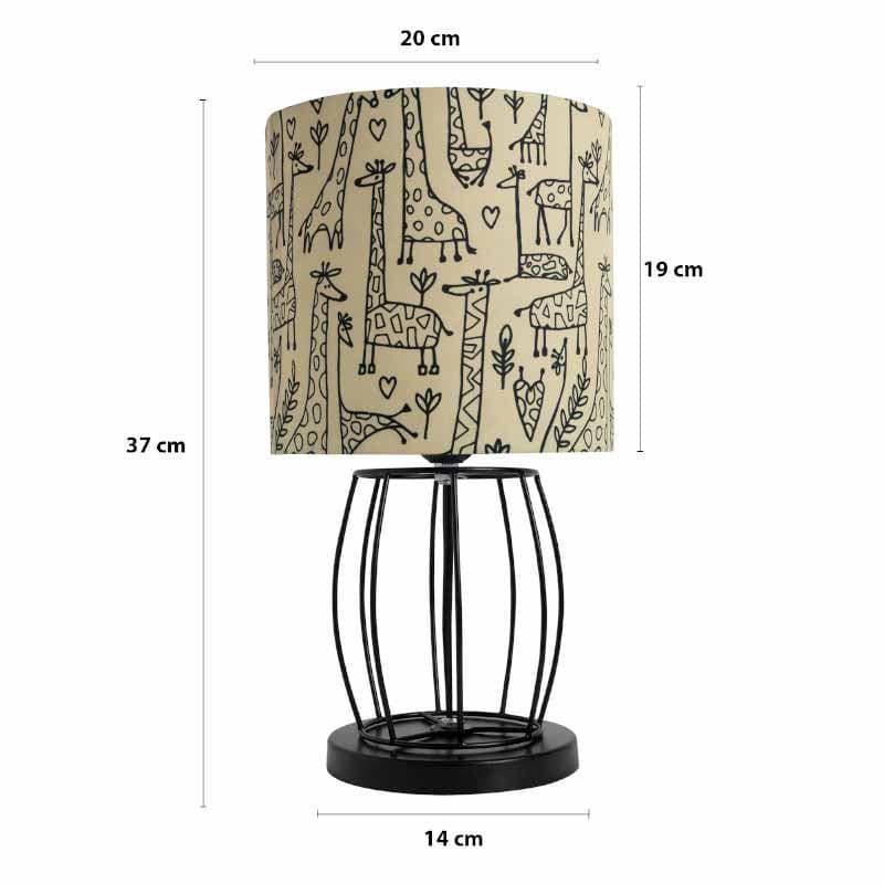 Buy Tall Tales Black Table Lamp Table Lamp from Vaaree