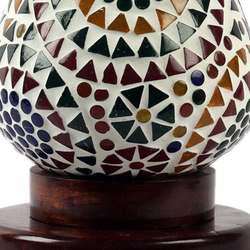 Buy Tumbler Mosaic Table Lamp Table Lamp from Vaaree