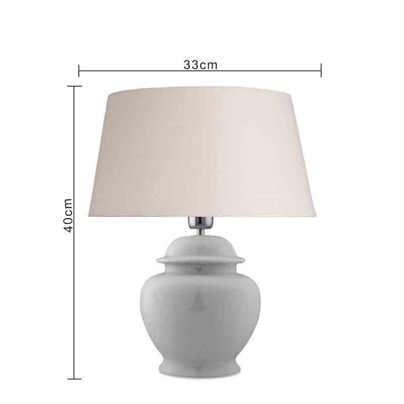 Buy Vienna Table Lamp - White Table Lamp from Vaaree