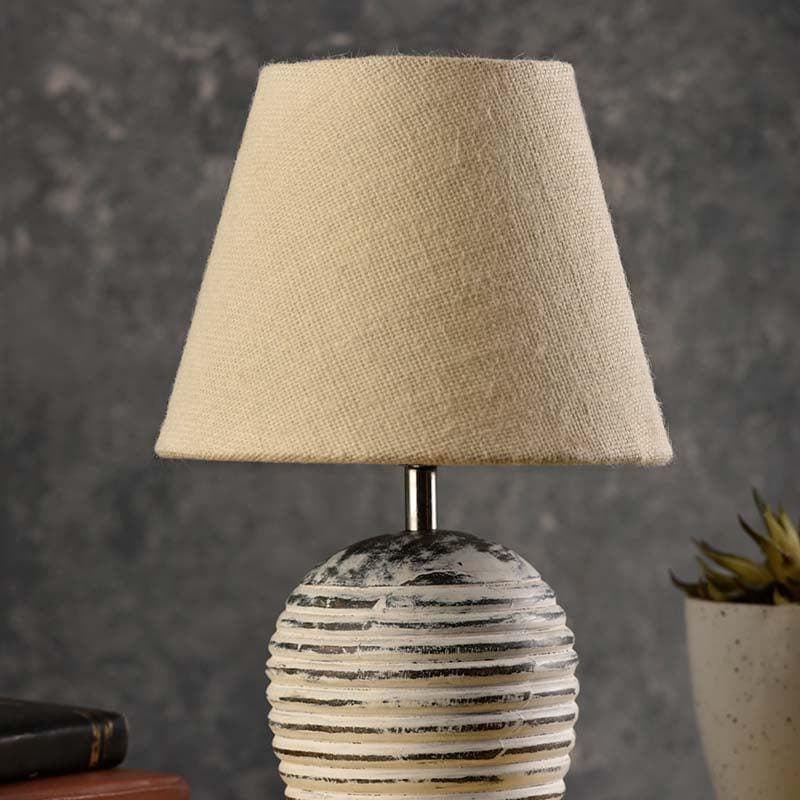 Table Lamp - Vintage Beige Shawty Lamp