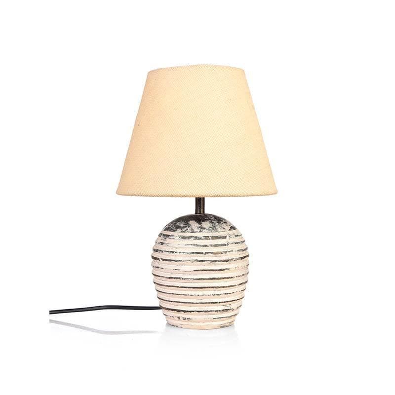 Table Lamp - Vintage Beige Shawty Lamp