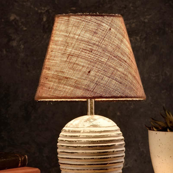 Table Lamp - Vintage Brown Shawty Lamp