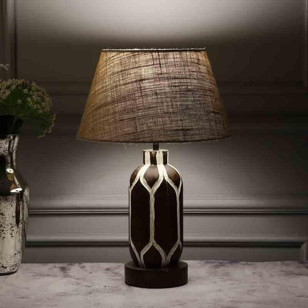 Table Lamp - Walnut Fudge Table Lamp